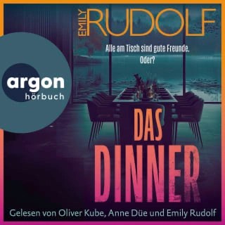 Cover des Buchs "Das Dinner" von Emily Rudolf